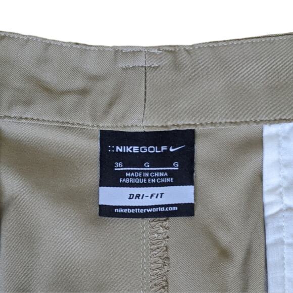 Nike Men's Dri-Fit Flat Front Golf Shorts Sz36 - Picture 3 of 7